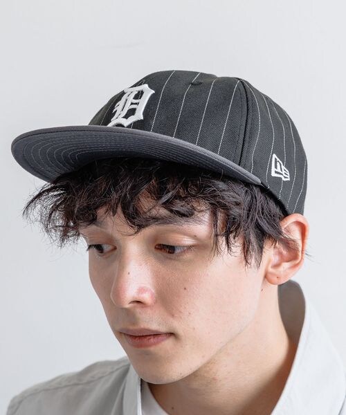 RAGEBLUE（レイジブルー）の「＜先行予約＞別注/RC950/チームロゴピンストライプキャップ（帽子・ブラック09/ネイビー88・FREE）」の4枚目の写真