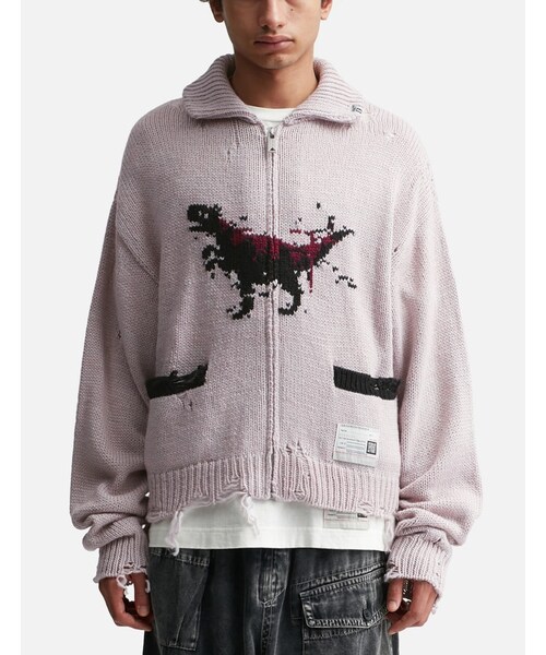 ミハラヤスヒロ Distressed Knit Cardigan Maison MIHARA YASUHIRO ONLINE STORE（ミハラヤスヒロ