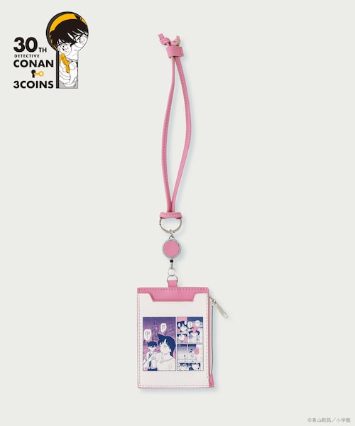 3coins(3coins)の「パスケース/名探偵コナン(パスケース・ピンク/グリーン/オレンジ・FREE)」の1枚目の写真