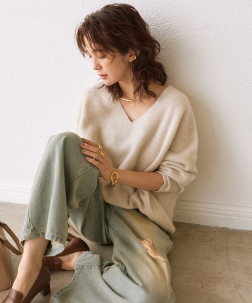 RIVE DROITE（リヴドロワ）の「予約【抜け感シルエット】ヘアリー