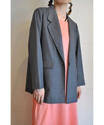-- | サイドジップドレスジャケット(テーラードジャケット)