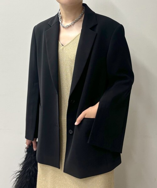 SHENERY（シーナリー）の「【2サイズ展開】袖スリットダブルクロス  