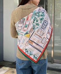 CIAOPANIC TYPY | 【WILLOW】cityscapeBIGスカーフ(バンダナ/スカーフ)