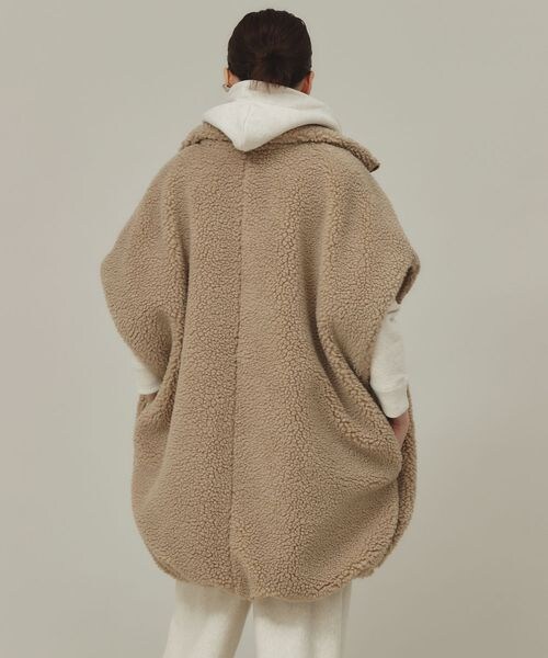 【♪様限定】Curensology ボアスタンドジップブルゾン チャコールグレー Curensology（カレンソロジー）の「ボアスタンドジップブルゾン