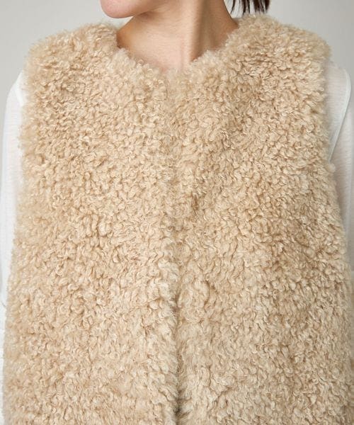 Curensology（カレンソロジー）の「カーリーショートベスト（）」 - WEAR