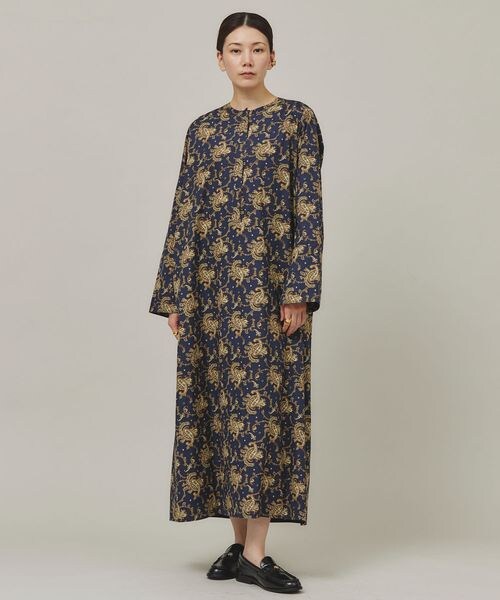 【タグ付】Curensology カレンソロジー　ペイズリープリントワンピース Curensology（カレンソロジー）の「ペイズリープリント