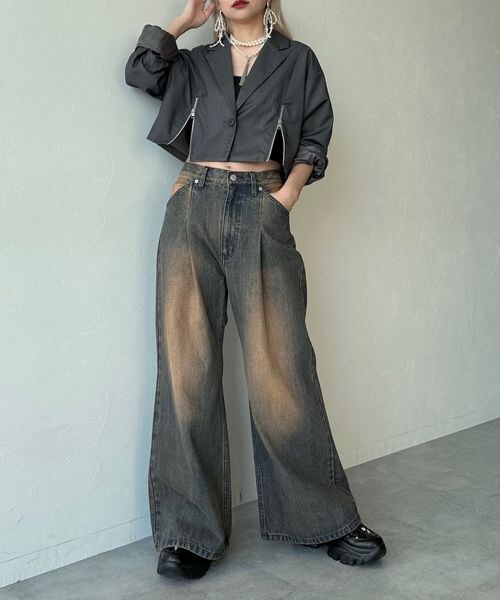 HARE（ハレ）の「アソートカコウデニムパンツ（）」 - WEAR
