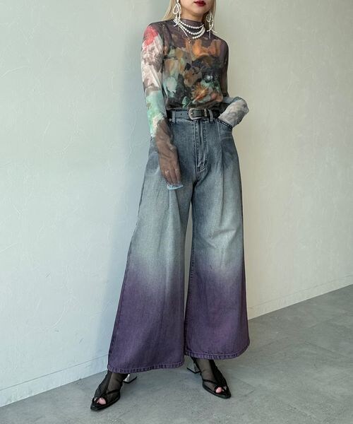 HARE（ハレ）の「アソートカコウデニムパンツ（）」 - WEAR