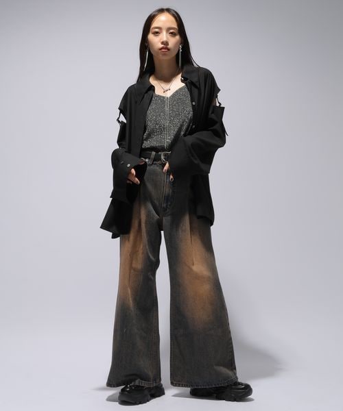 HARE（ハレ）の「アソートカコウデニムパンツ（）」 - WEAR