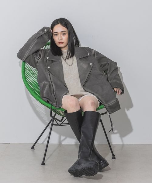 JEANASIS カコウBIGライダース ジャケット FREEサイズ JEANASIS カコウBIGライダース ジャケット FREEサイズ 楽天市場