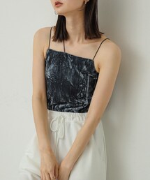 SENSE OF PLACE by URBAN RESEARCH | 『サイズ展開あり』ベロアカップツキキャミソール(キャミソール)