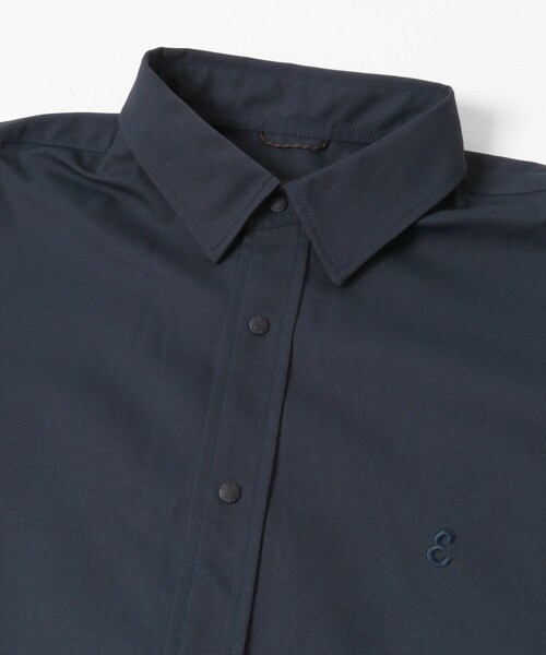 EKAL(エカル)の「SOLOTEXツイルレギュラーカラーシャツ(シャツ/ブラウス・メンズ・ネイビー/ブラック・M/L)」の21枚目の写真