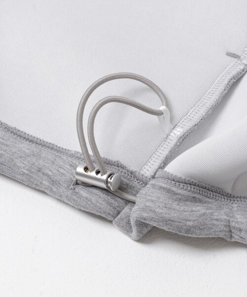 SENSE OF PLACE by URBAN RESEARCH（センスオブプレイスバイアーバンリサーチ）の「コクーンスリーブZIPパーカー（パーカー・レディース・IVORY/BLACK/GRAY・One）」の11枚目の写真