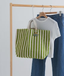 URBAN RESEARCH DOORS | beej　LOOP STRIP BOX TOTEBAG(トートバッグ)