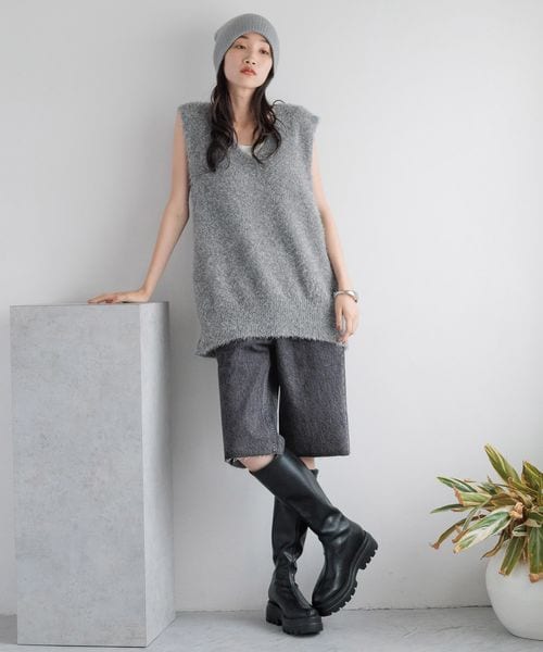 LOWRYS FARM（ローリーズファーム）の「ストレッチロングブーツ