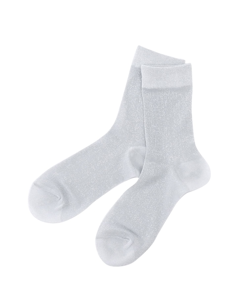 3coins（3coins）の「シースルーラメソックス（ソックス/靴下・キッズ・その他/ピンク/シルバー/ブラック・FREE）」の4枚目の写真