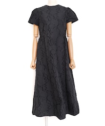 UNITED ARROWS（ユナイテッドアローズ）カットジャガードショートスリーブドレス（ブラック/38）