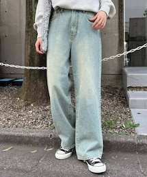 CIAOPANIC TYPY | 【OLIVER】vintagedenimワイドストレート(デニムパンツ)