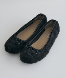 DISCOAT | シャギーバレエシューズ(バレエシューズ)