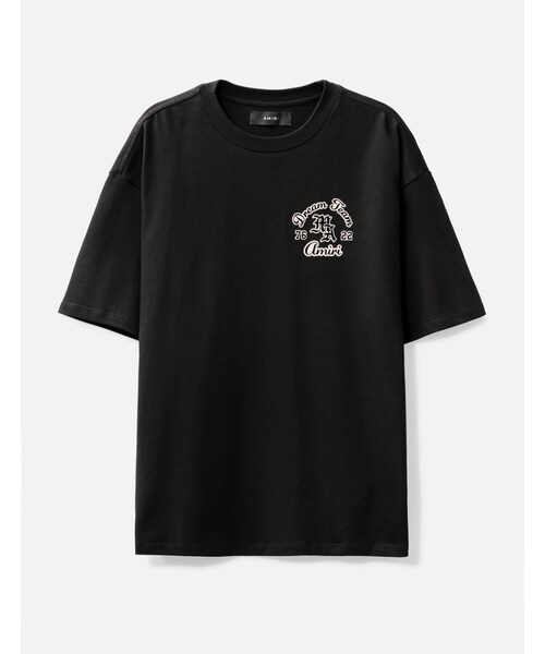 アミリ ブラック ハリウッド ライト Tシャツ / デニムも AMIRI Hollywood Lights Tシャツ | ブラック | FARFETCH JP