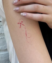 水なしで貼れるタトゥーシール(カラー）