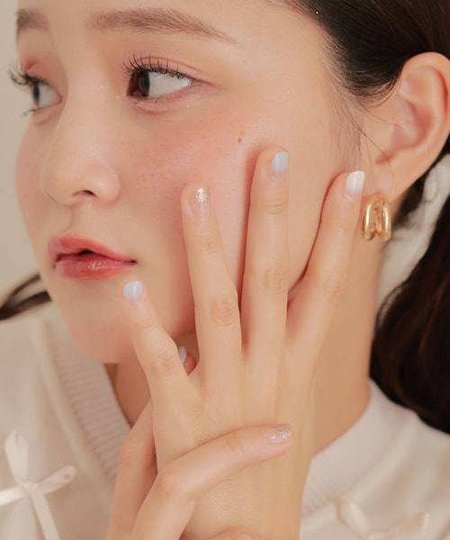 Lattice(Lattice)の「貼るだけ簡単ジェルネイルシール(ショート)(ハンドケア/ハンドクリーム・レディース・ブルー/ピンクベージュ/ピンク/レッド系その他/ブラウン・FREE)」の1枚目の写真