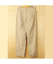 90s ポロ　ラルフローレン　チノ　パンツ　w32 　タック　usa ベージュ ポロチノ W32 L32 90s USA製 ベージュ 薄手 ポロラルフローレン