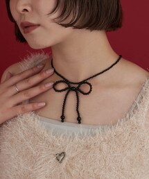 CIAOPANIC | 【8/9(金)10:00～販売開始】【Keyon/キーオン】パールリボンネックレス(ネックレス)