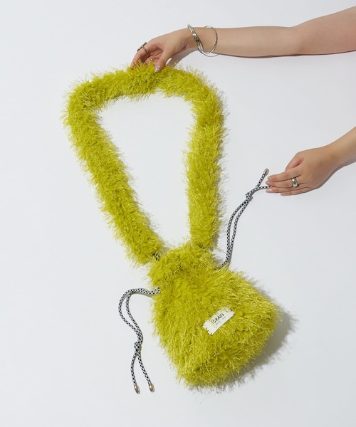 CIAOPANIC（チャオパニック）の「【8/9(金)10:00～販売開始】【GRAIN/グレイン】モンスターファーミニショルダーバッグ（ショルダーバッグ・レディース・ベージュ/ブラック/レッド/ブラウン/イエロー・FREE）」の4枚目の写真