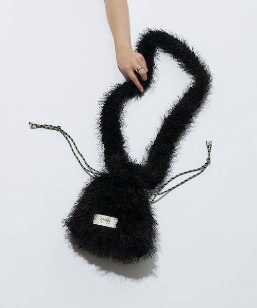 CIAOPANIC（チャオパニック）の「【8/9(金)10:00～販売開始】【GRAIN/グレイン】モンスターファーミニショルダーバッグ（ショルダーバッグ・レディース・ベージュ/ブラック/レッド/ブラウン/イエロー・FREE）」の2枚目の写真