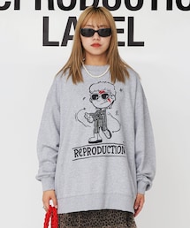 CIAOPANIC | 【8/9(金)10:00～販売開始】【RePRODUCTION LABEL / リプロダクションレーベル】セットインスウェット(トップス)