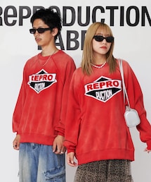 CIAOPANIC | 【8/9(金)10:00～販売開始】【RePRODUCTION LABEL / リプロダクションレーベル】ラグランスウェット(トップス)