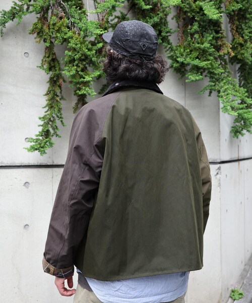 BEAVER(ビーバー)の「【先行予約 10月上旬-10月中旬入荷予定】BARBOUR × BEAVER/バブアー×ビーバー別注 TRANSPORT 24(ジャケット/アウター・ブラック/アザー/セージ・36/38/40/42)」の21枚目の写真