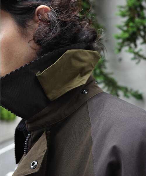 BEAVER(ビーバー)の「【先行予約 10月上旬-10月中旬入荷予定】BARBOUR × BEAVER/バブアー×ビーバー別注 TRANSPORT 24(ジャケット/アウター・ブラック/アザー/セージ・36/38/40/42)」の22枚目の写真