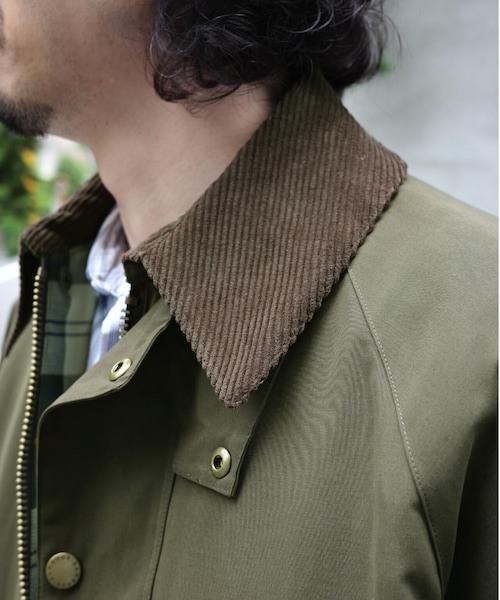 BEAVER(ビーバー)の「【先行予約 10月上旬-10月中旬入荷予定】BARBOUR × BEAVER/バブアー×ビーバー別注 TRANSPORT 24(ジャケット/アウター・ブラック/アザー/セージ・36/38/40/42)」の5枚目の写真