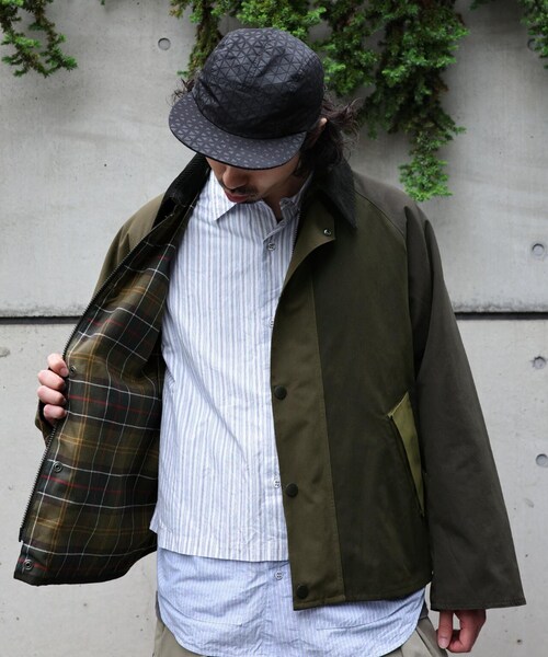 BEAVER(ビーバー)の「【先行予約 10月上旬-10月中旬入荷予定】BARBOUR × BEAVER/バブアー×ビーバー別注 TRANSPORT 24(ジャケット/アウター・ブラック/アザー/セージ・36/38/40/42)」の19枚目の写真