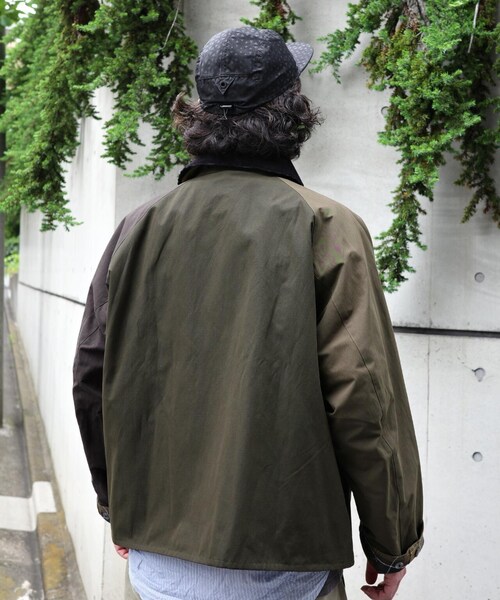 BEAVER(ビーバー)の「【先行予約 10月上旬-10月中旬入荷予定】BARBOUR × BEAVER/バブアー×ビーバー別注 TRANSPORT 24(ジャケット/アウター・ブラック/アザー/セージ・36/38/40/42)」の20枚目の写真