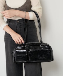 COLLAGE GALLARDAGALANTE | 【PAPILLONNER/パピヨネ】アウトポケットボストンバッグ(バッグ)