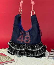 CIAOPANIC | 【＠yuna_maruu企画】【Me＋Me/ミープラスミー】デニムフリルバック(バッグ)