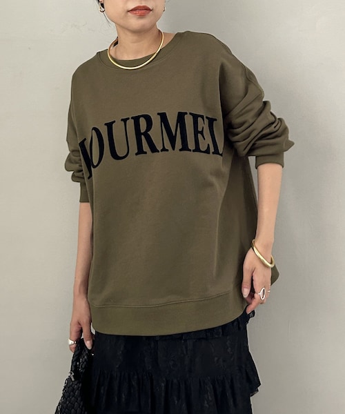 Loungedress 2WAYロゴプルオーバー LOUNGEDRESS（ラウンジドレス）の「2WAYロゴプルオーバー