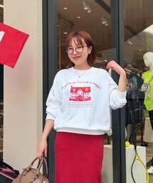 un dix cors | 《予約》《MIKI'S企画》カラーロゴスウェット(Tシャツ/カットソー)