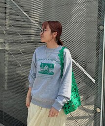 un dix cors | 《予約》《MIKI'S企画》カラーロゴスウェット(Tシャツ/カットソー)