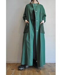 RehersalL | スウェーデンサージカルガウン(ノーカラーコート)