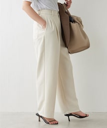 GALLARDAGALANTE | 《AW素材》ジャージータックワイドパンツ(スラックス)