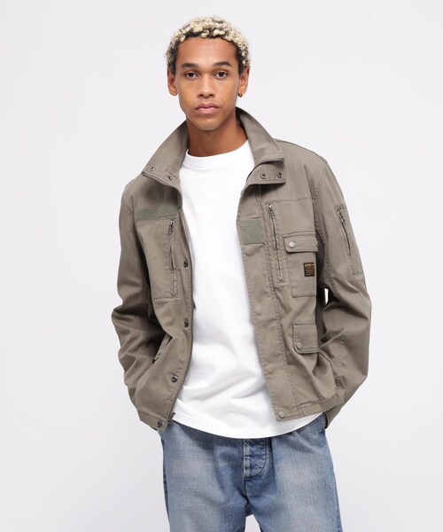 AVIREX（アヴィレックス）の「F-2 MOD JACKET / F-2 モディファイ ジャケット / AVIREX / アヴィレックス（ジャケット/アウター・ブラック/ダークブラウン/オリーブ・M/L/XL/2XL）」の3枚目の写真