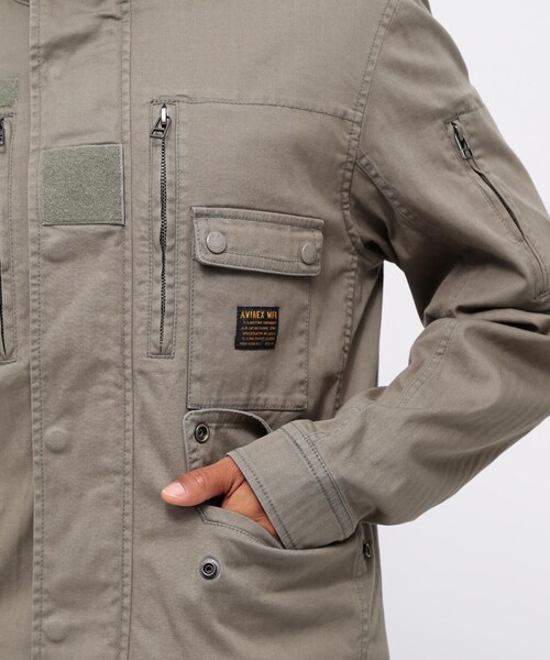 AVIREX（アヴィレックス）の「F-2 MOD JACKET / F-2 モディファイ ジャケット / AVIREX / アヴィレックス（ジャケット/アウター・ブラック/ダークブラウン/オリーブ・M/L/XL/2XL）」の22枚目の写真