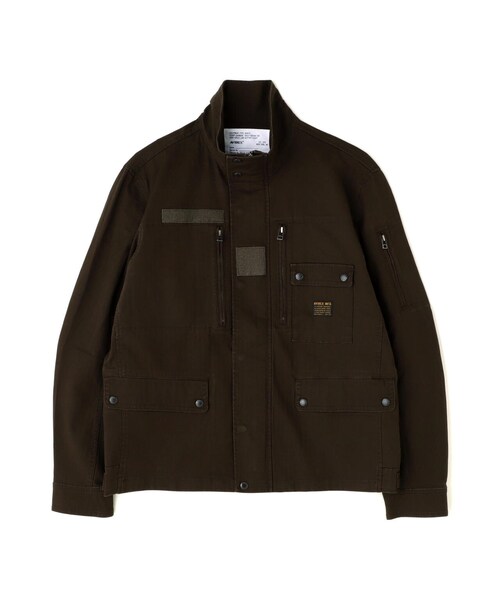 AVIREX（アヴィレックス）の「F-2 MOD JACKET / F-2 モディファイ ジャケット / AVIREX / アヴィレックス（ジャケット/アウター・ブラック/ダークブラウン/オリーブ・M/L/XL/2XL）」の6枚目の写真