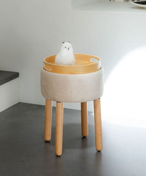 新品　ミッフィー　スツールテーブル収納　スタディオクリップ studio CLIP スタディオクリップ スツールテーブル収納 ミッフィー