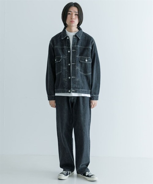 13.5oz 寬版錐形牛仔褲の12枚目の写真