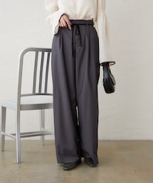 mystic | 【3日間限定予約10%OFF】リボンスラックス(スラックス)